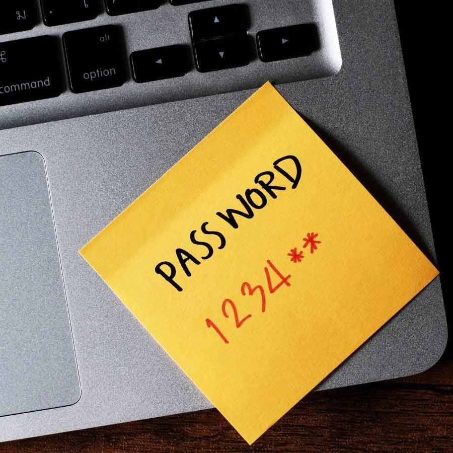 The most common passwords