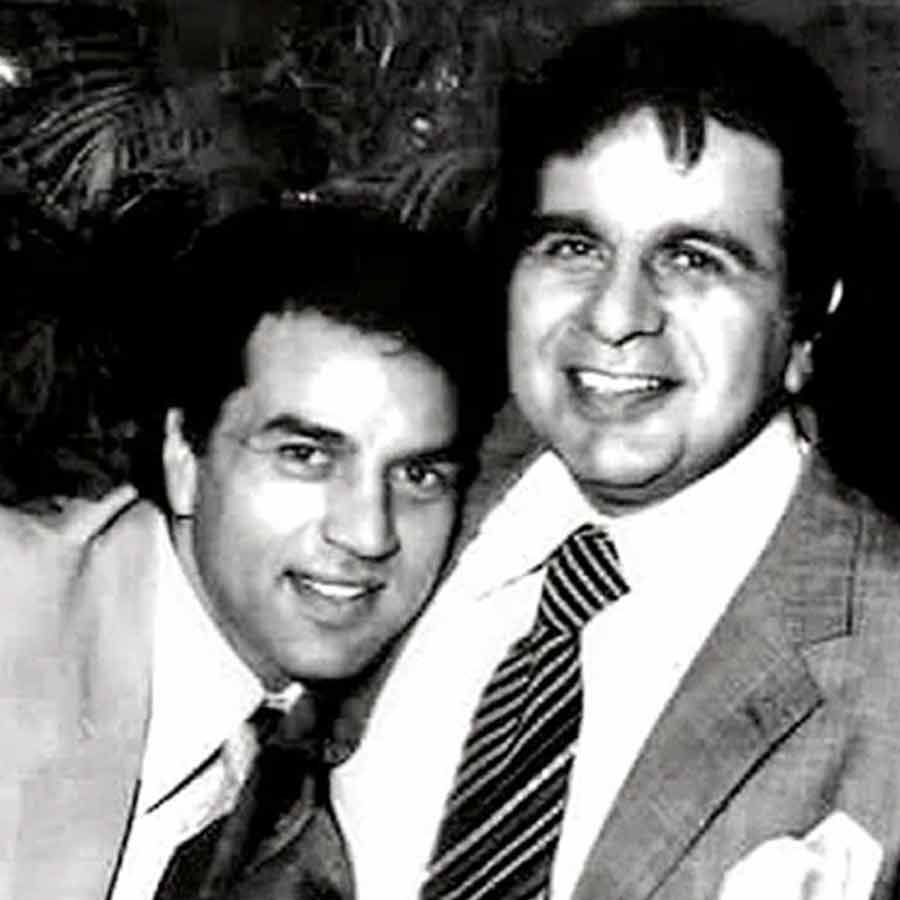 Dharmendra and Dilip Kumar