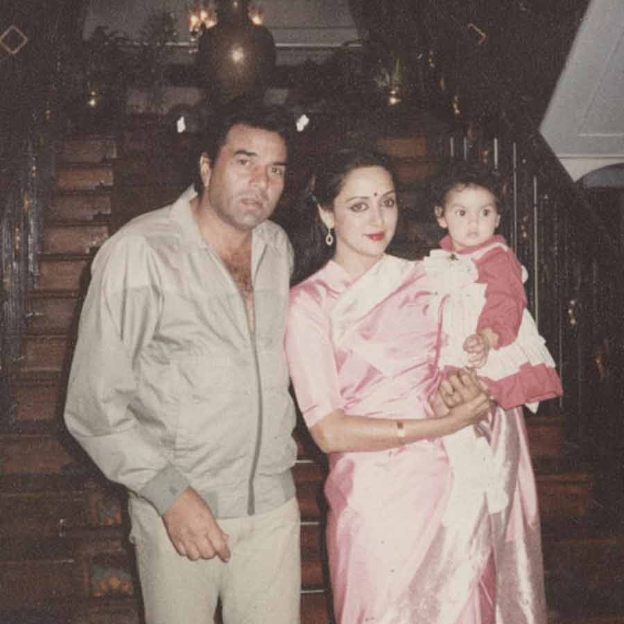 Dharmendra and Hema Malini