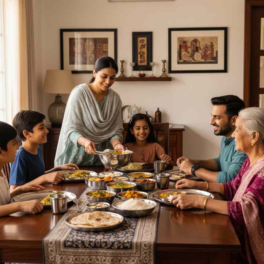 পরিবারের সঙ্গে বসে খেলে শিশুর চিন্তাভাবনা ও ব্যবহারে বদল আসবে।