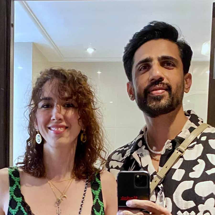 Gulshan Devaiah With Kallirroi Tziafeta