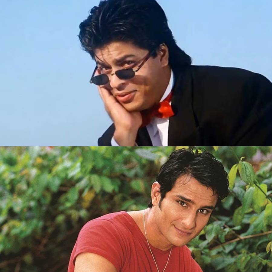 Shah Rukh Khan and Saif Ali Khan