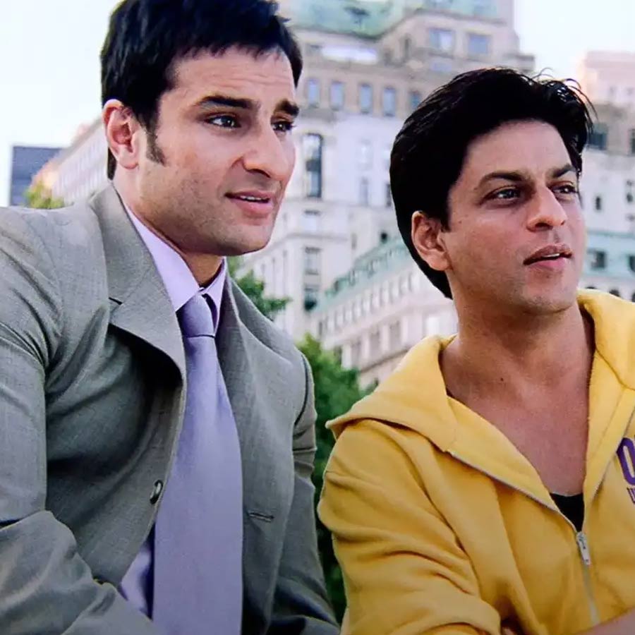 Shah Rukh Khan and Saif Ali Khan