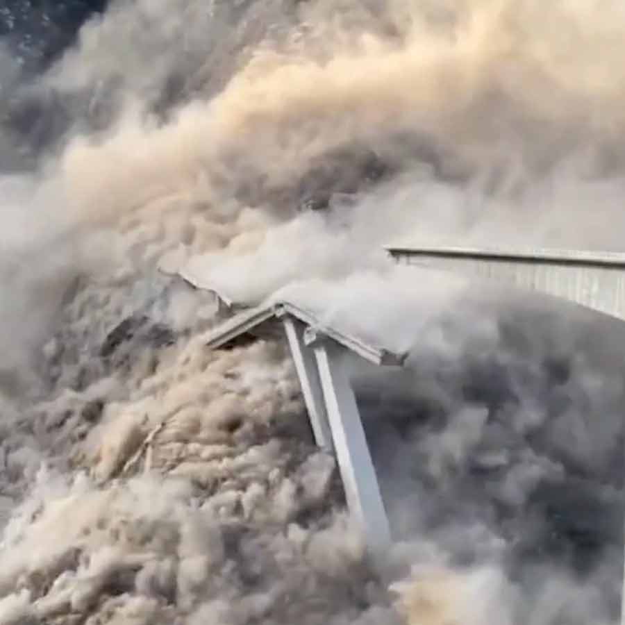 Months after opening Bridge between southwest China and Chinese occupied Tibet partially collapses