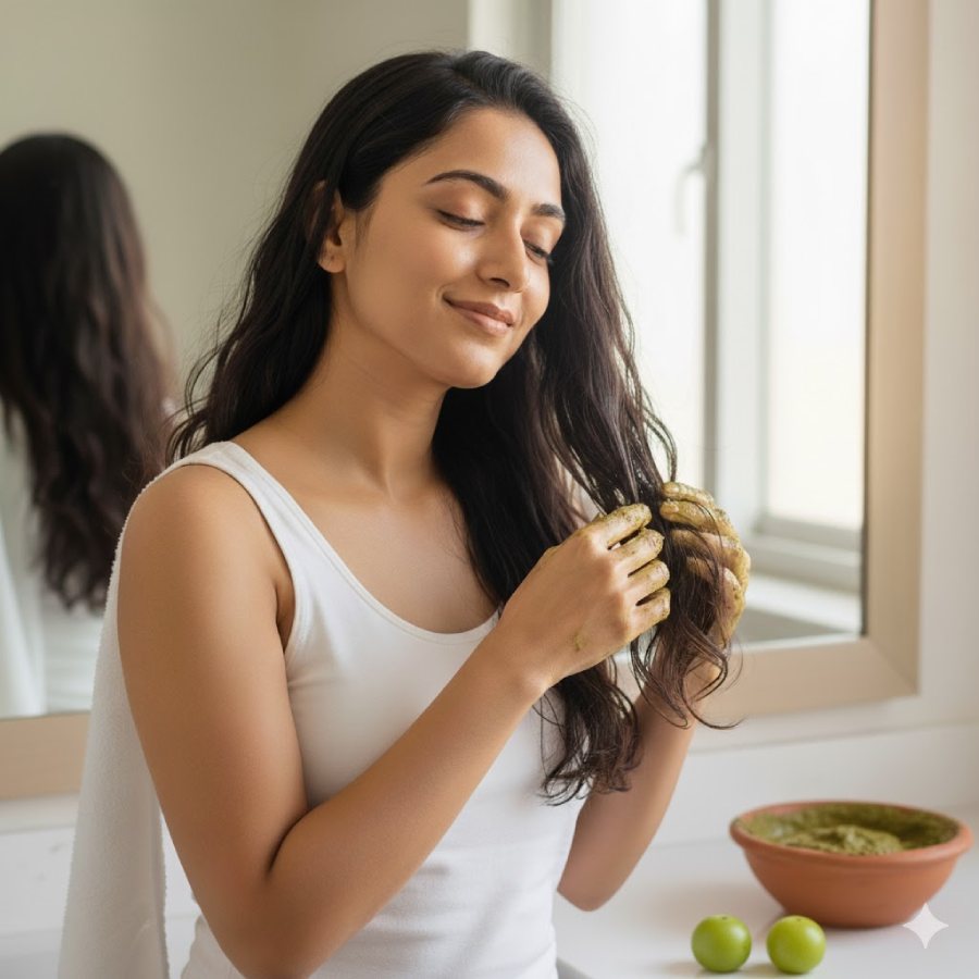 How to make natural hair dye by amla dgtl