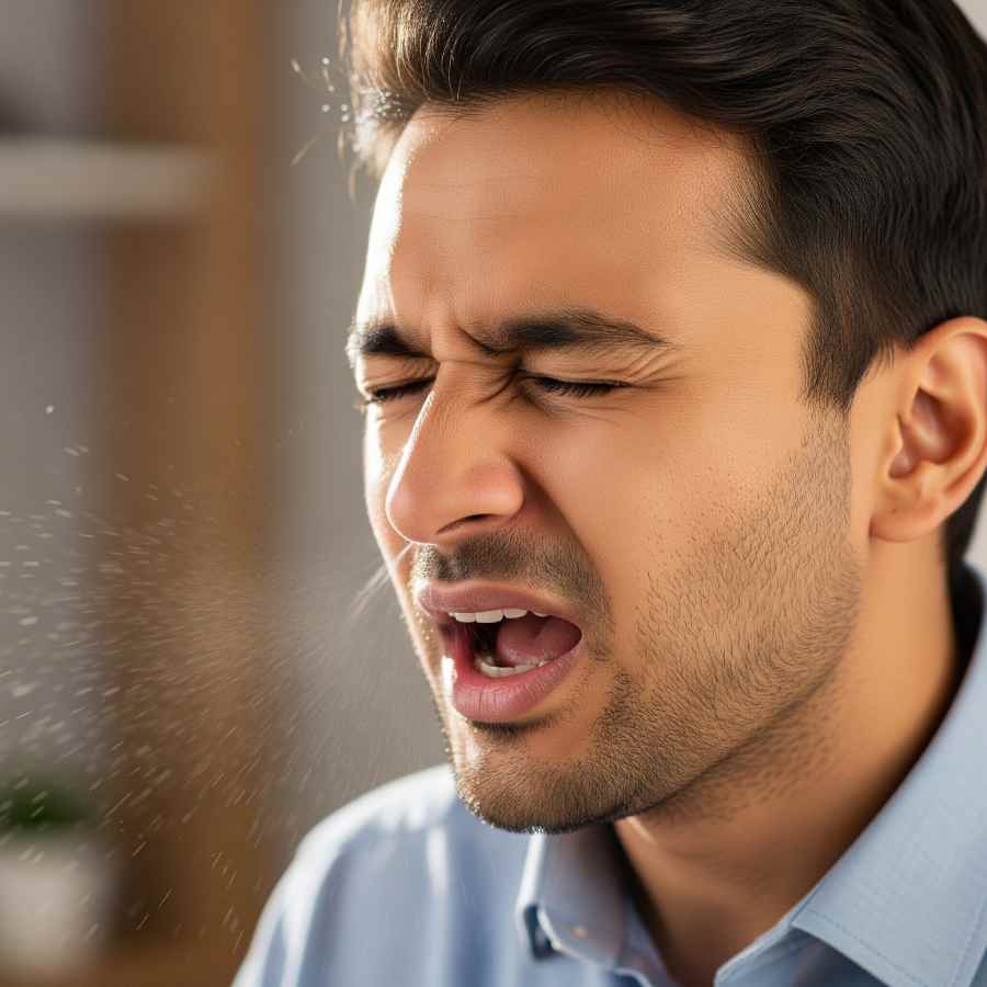 হাঁচতে গেলে নিয়ম মানেন কি?