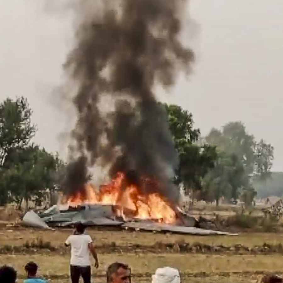 IAF fighter jet crashed during routine sortie in Chennai dgtl