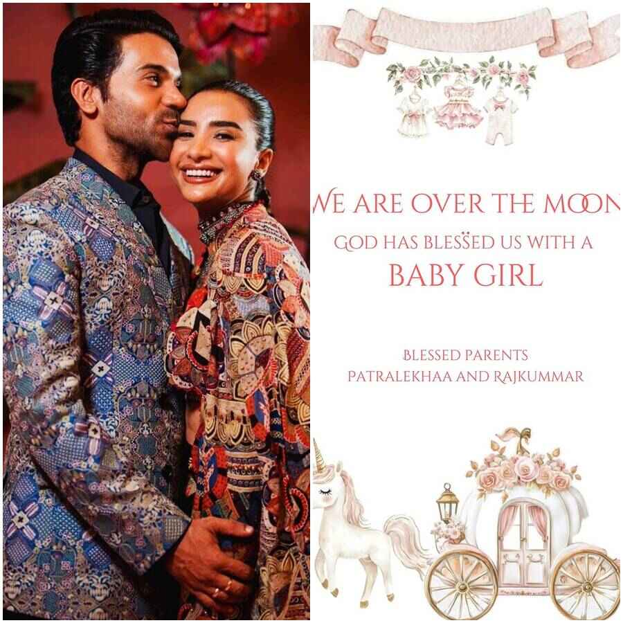 নতুন বাবা-মা রাজকুমার রাও-পত্রলেখা।