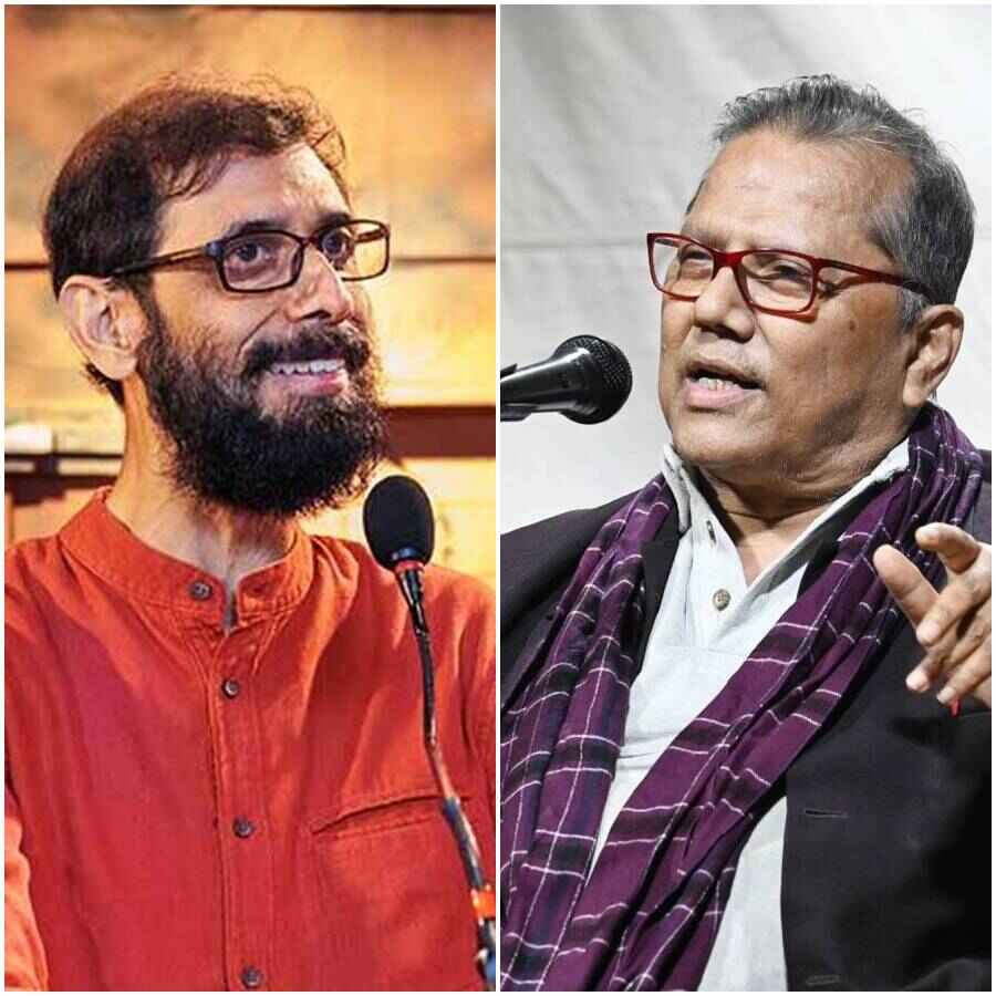 চন্দ্রিল ভট্টাচার্য এবং শেখর দাশ।