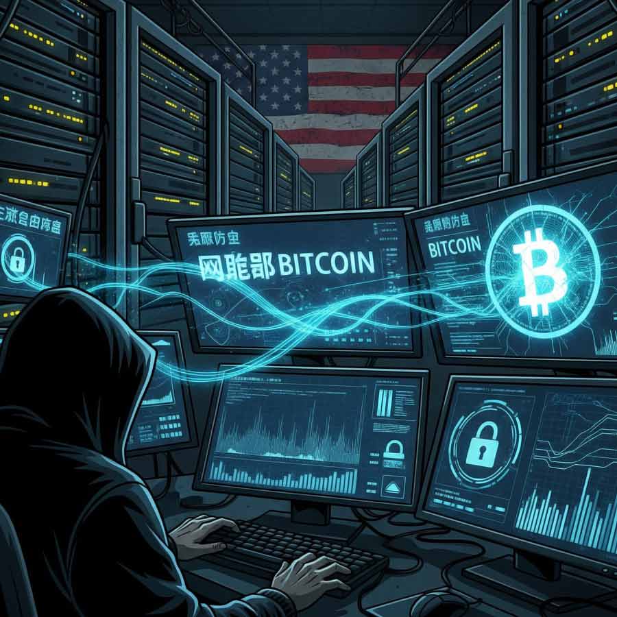 China alleges 1.27 lakh bitcoin worth of 14 billion dollar stealing through hacking by US
