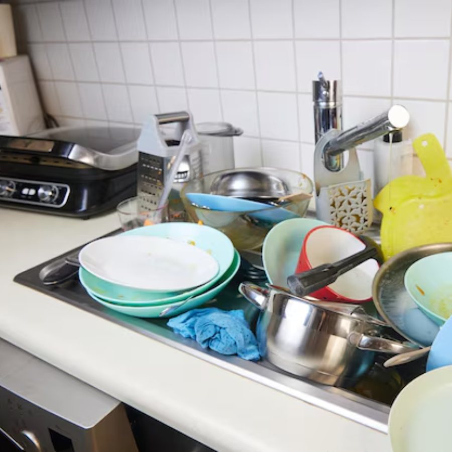 সিঙ্ক অপরিষ্কার রাখবেন না।