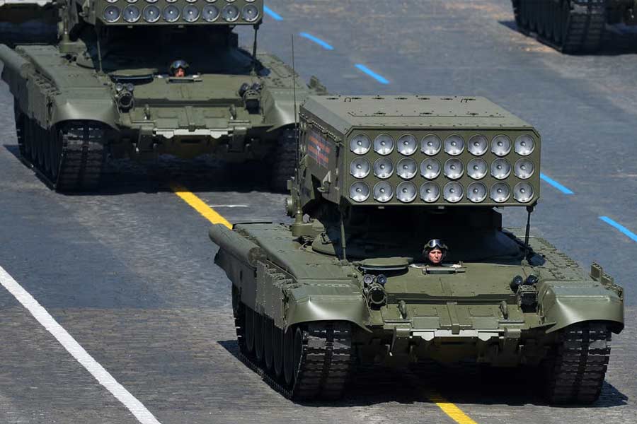 Most powerful vacuum bomb