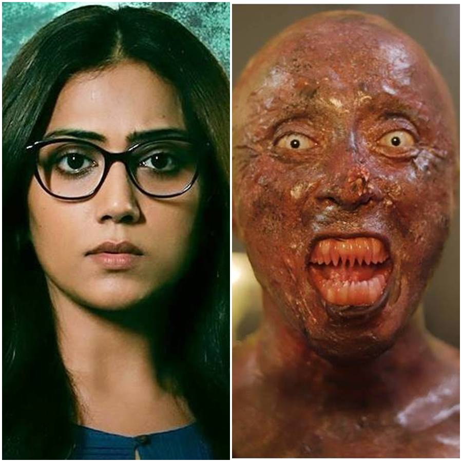 অনিন্দিতা বসু আর পল্লব মুখোপাধ্যায় সিরিজ় ‘নিকষ ছায়া’য়।