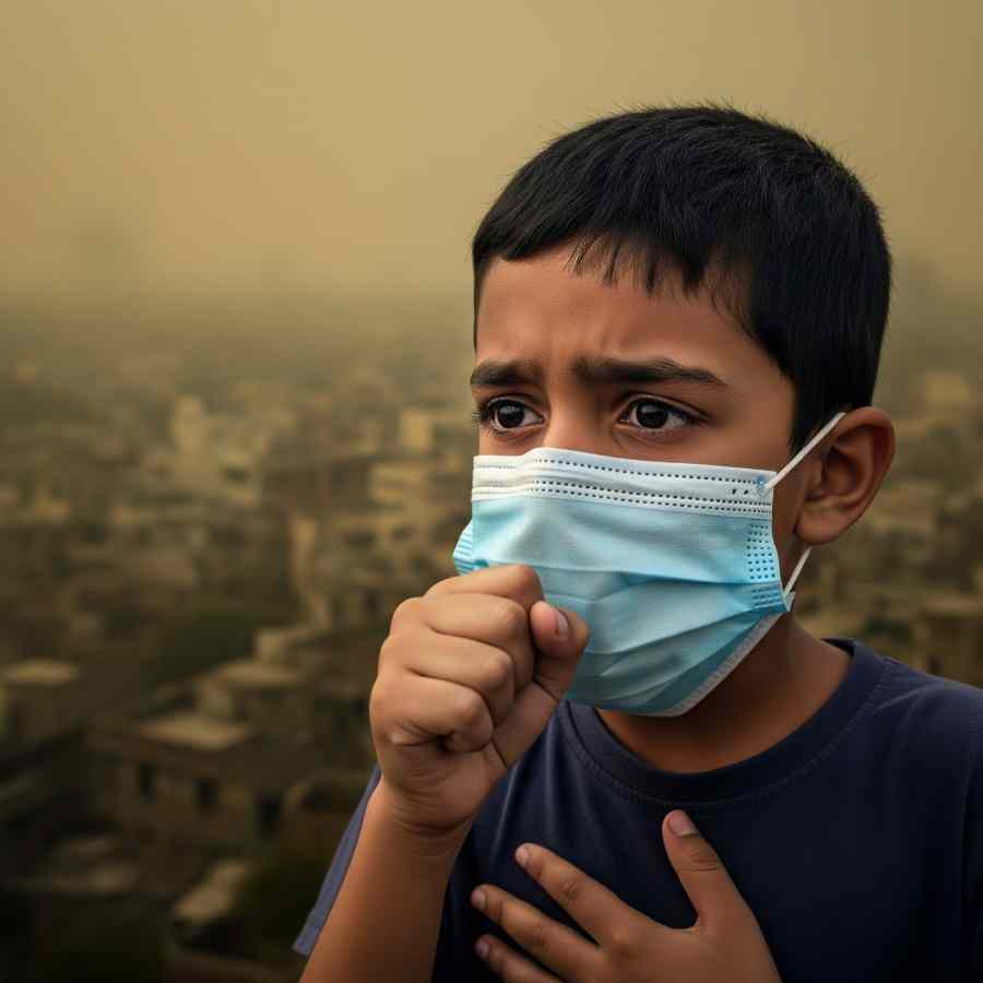 Air pollution in Indian cities is causing serious long-term health issues in children dgtl