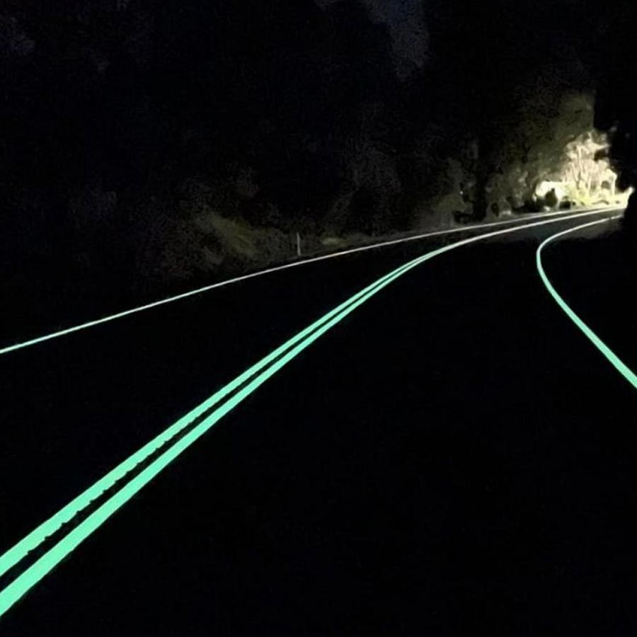 Malaysia’s glow-in-the-dark highways