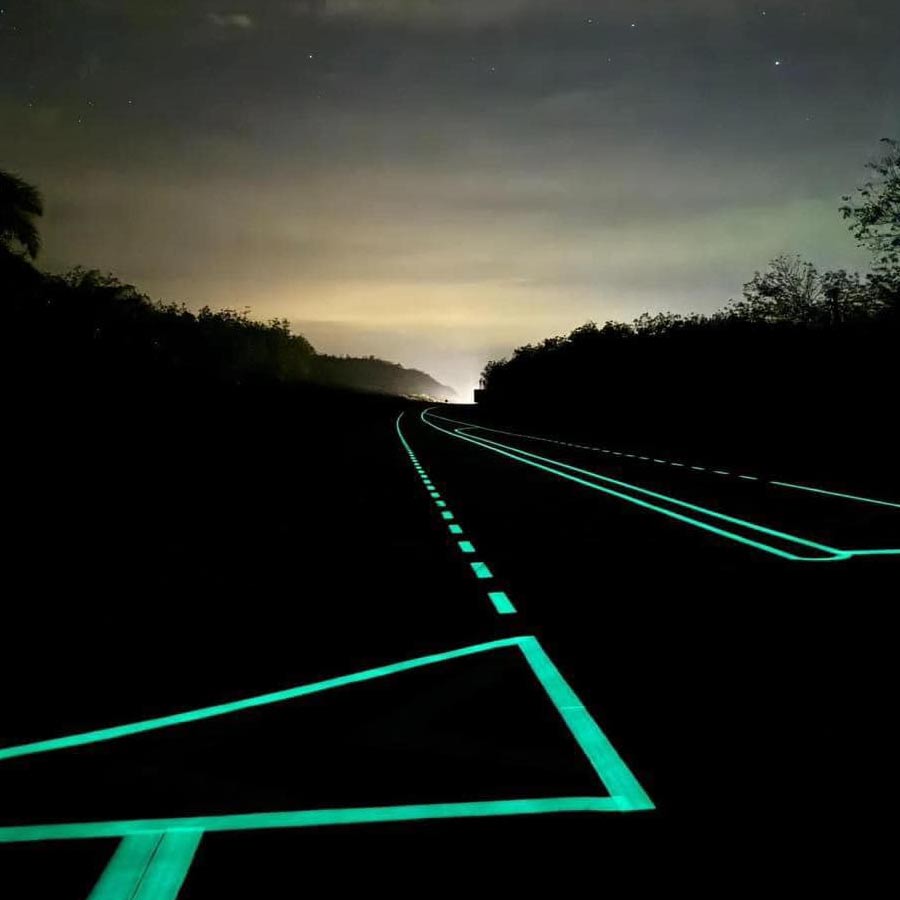 Malaysia’s glow-in-the-dark highways