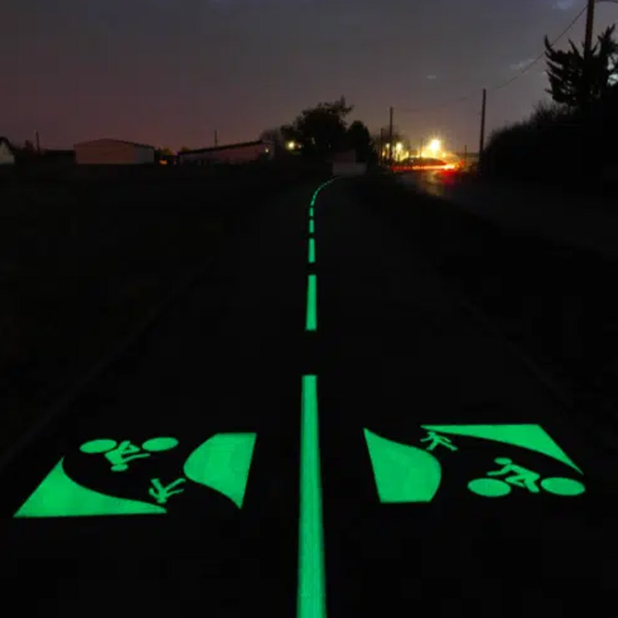 Malaysia’s glow-in-the-dark highways