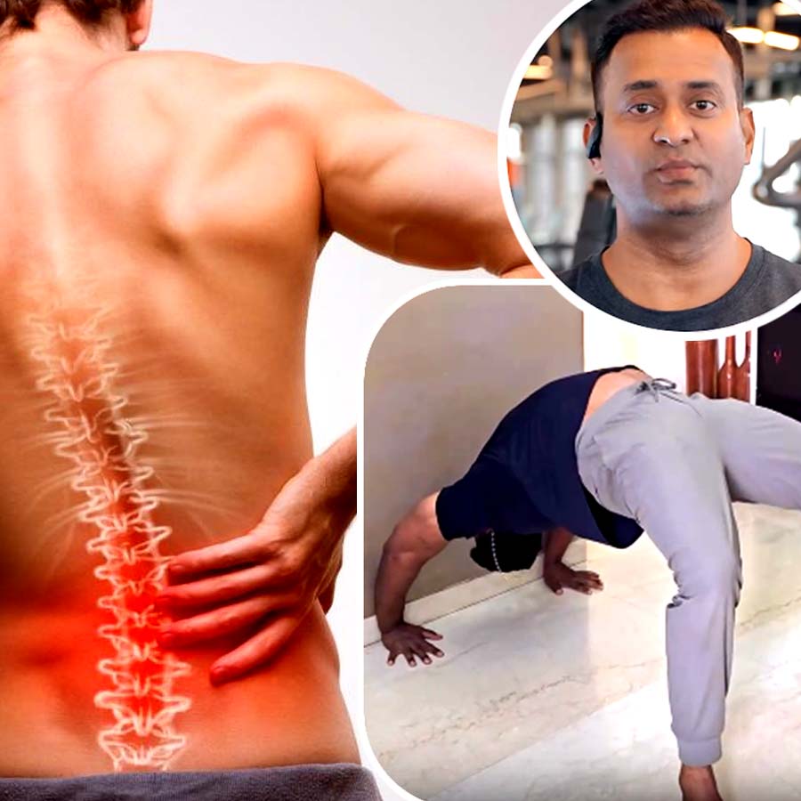 Slip Disk can’t control your life, Ananata Ambanis Fitness trainer Vinod Channa tells how to sole this problem dgtl