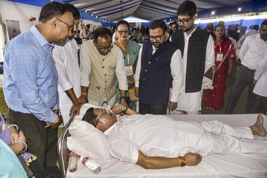 জ়ুবিনের জন্মদিন উপলক্ষ্যে আয়োজিত রক্তদান শিবির।