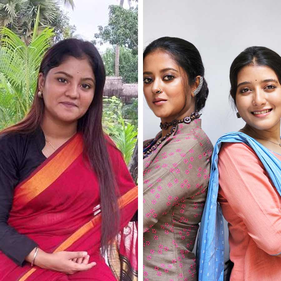 Actress Sagarika Roy got offended as her photo is being used in serial without permission but what the production house has to say