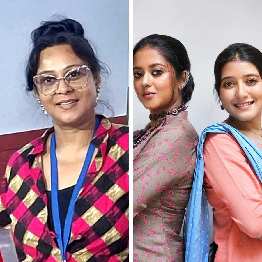 Actress Sagarika Roy got offended as her photo is being used in serial without permission but what the production house has to say