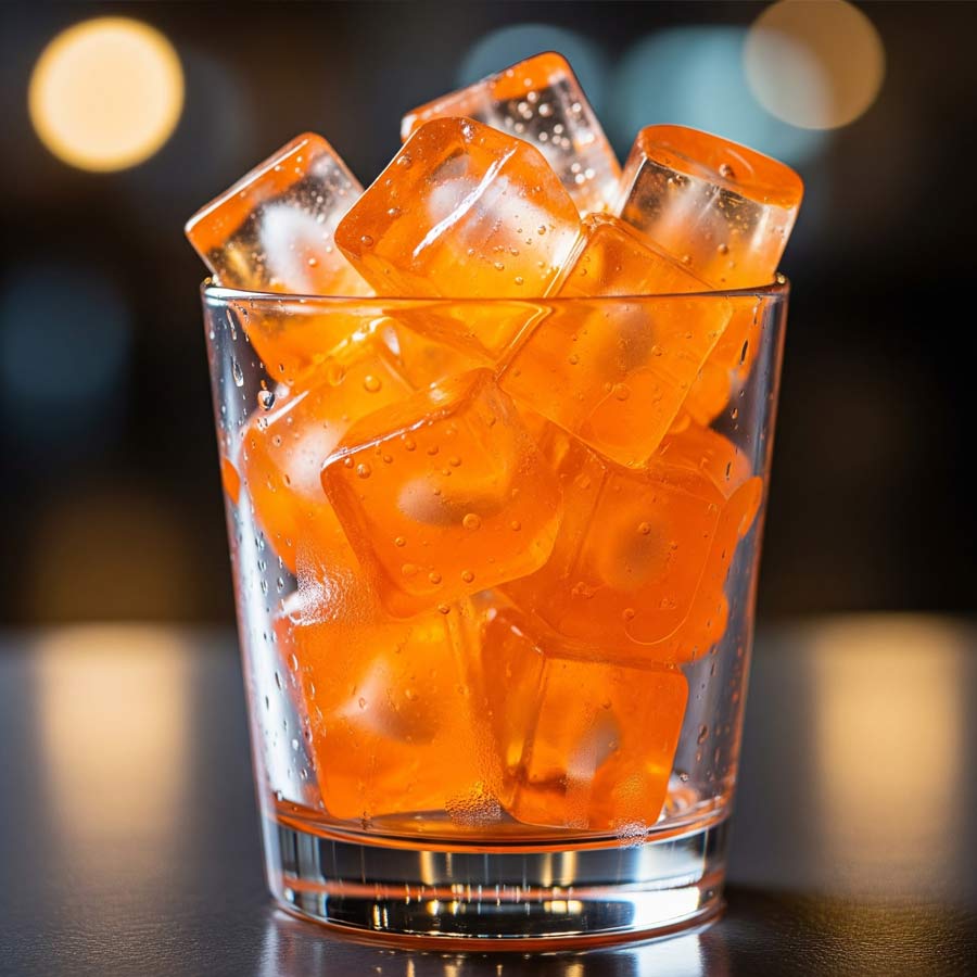 কমলা বরফেই লুকিয়ে সুস্বাস্থ্যের চাবিকাঠি।  কী এমন আছে এতে?