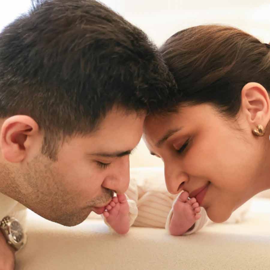 Parineeti chopra And Raghav chadha named their baby boy shares his first glimpse dgtl