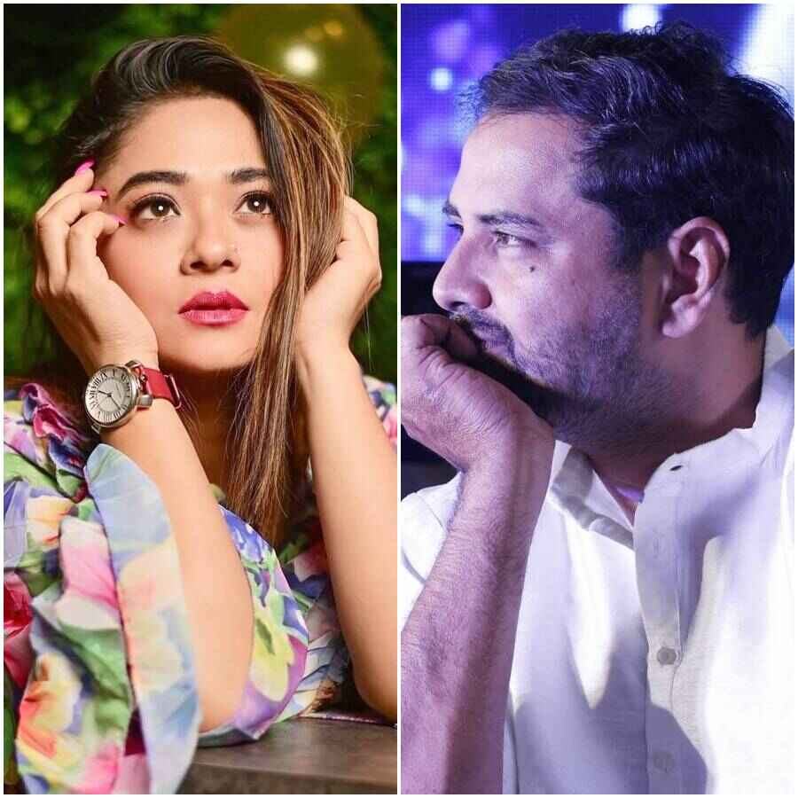 রূপাঞ্জনা মিত্র এবং তথাগত মুখোপাধ্যায়।