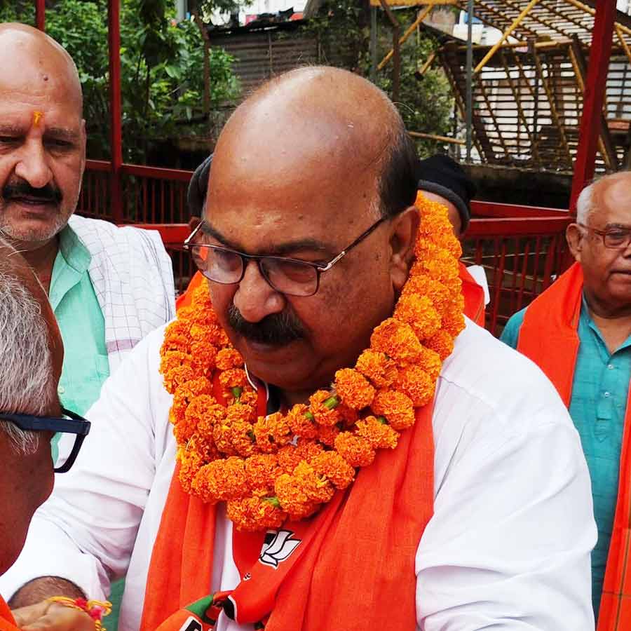 BJP candidate Sunil Kumar Pintu