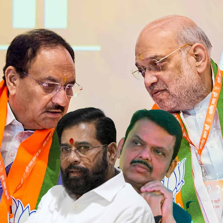 Eknath Shinde meets Amit Shah and JP Nadda in Delhi and raises concern over BJP poaching Shiv Sena leaders dgtl
