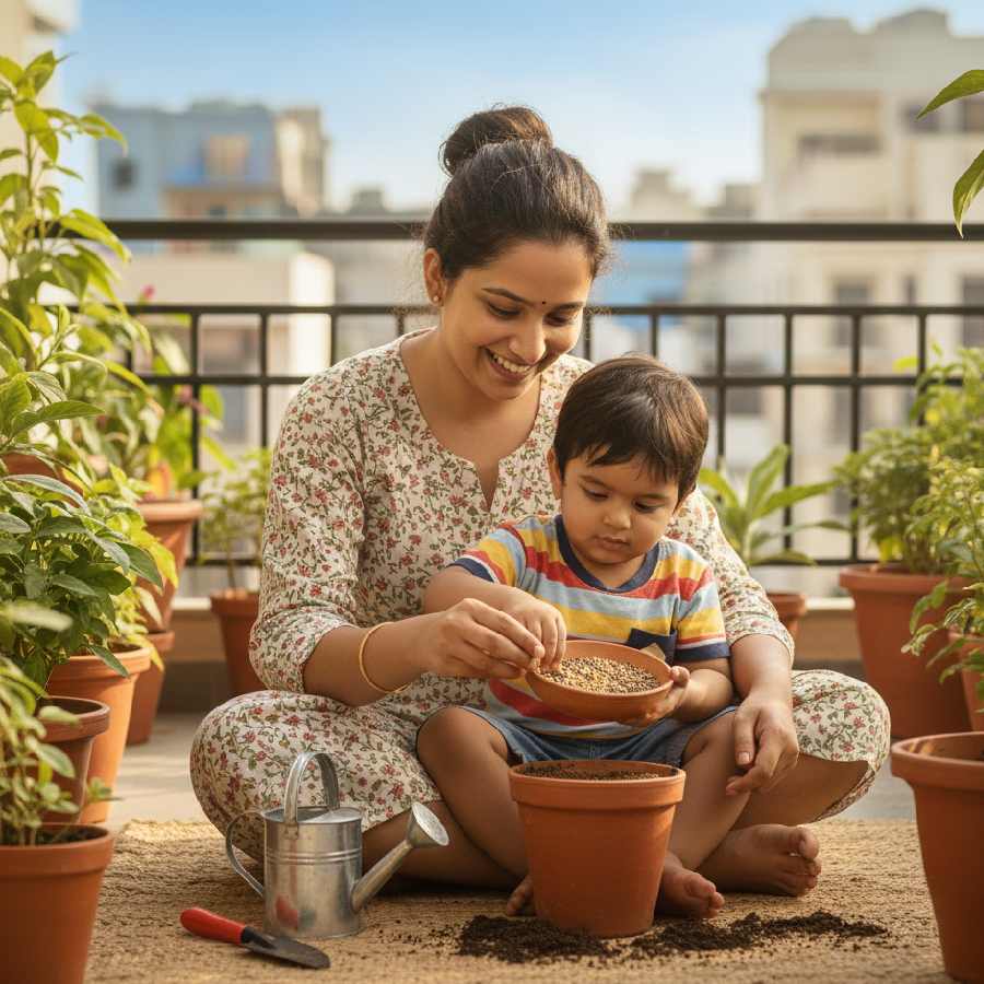 Guide your kids to gardening from kitchen scrapes dgtl
