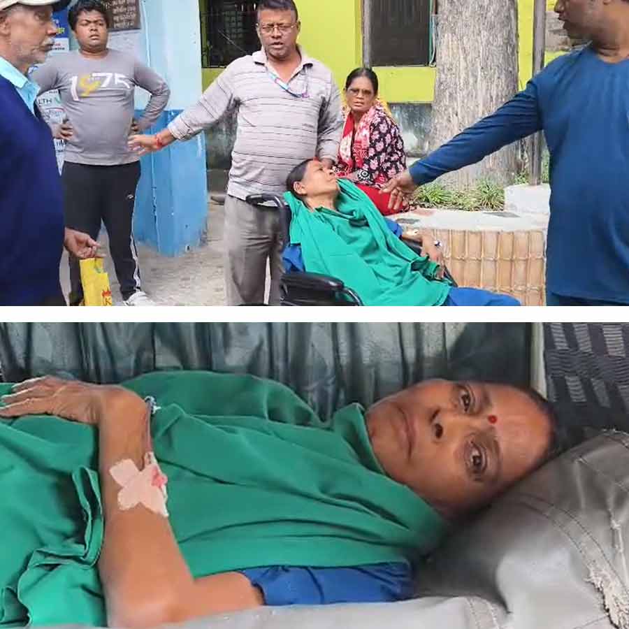 Sick BLO from Konnagar shifted to Kolkata Medical College and Hospital