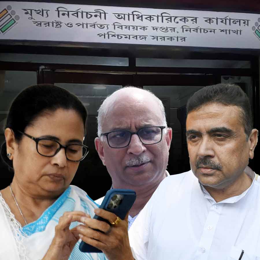 Suvendu Adhikari claims CM Mamata Banerjee talked with additional Chief electoral officer of West Bengal almost every day dgtl