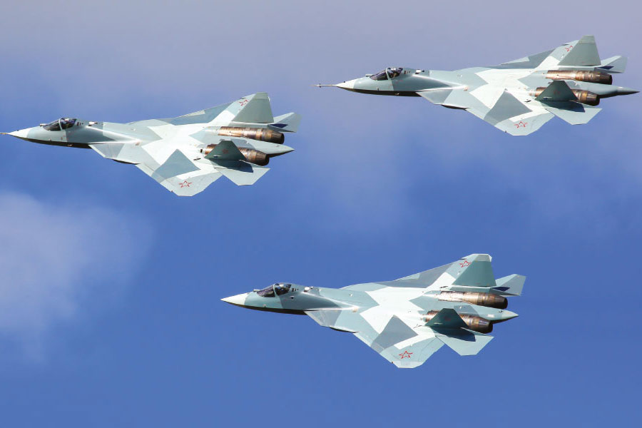 Russia offers fifth generation fighter jet SU-57 with Technology transfer, though US sanctions are major concern for India 