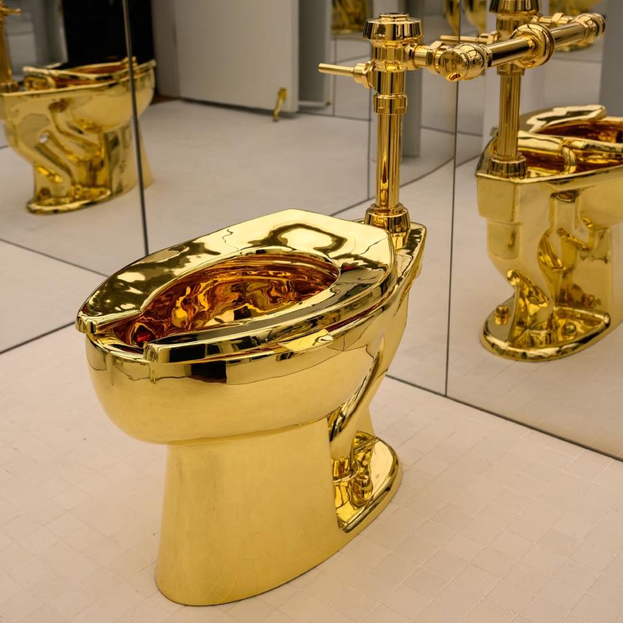 কমোড যখন শিল্প!