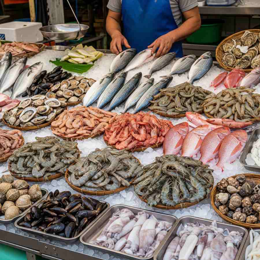 Indian seafood exports to China have been rising