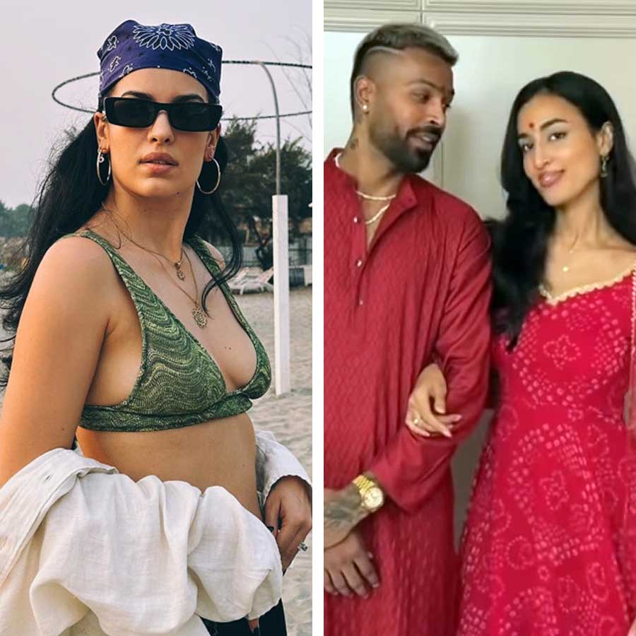 Mahieka Sharma Reacted on her Engagement with Hardik Pandya dgtl