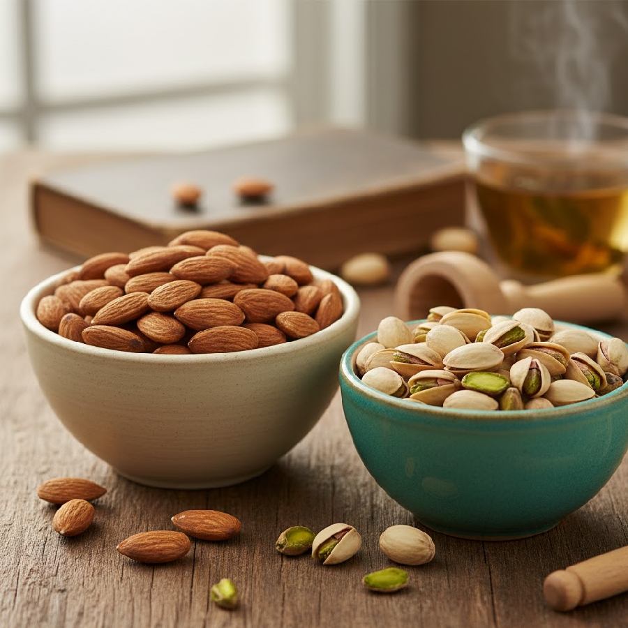 Almond or pistachio which nut is better for heart health dgtl