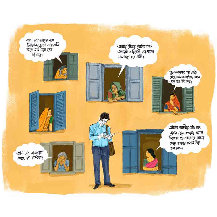 Daily routine of BLOs during this SIR programme