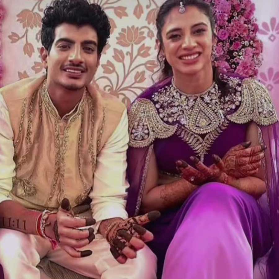 wedding of smriti mandhana 