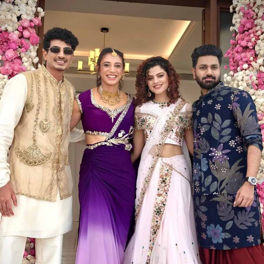 wedding of smriti mandhana 