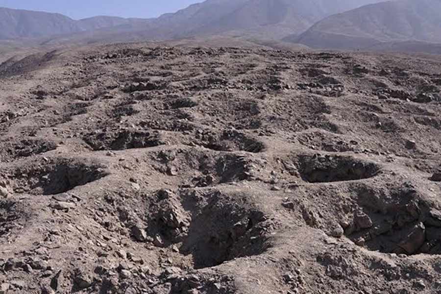 নির্দিষ্ট ব্যবধানে এই গর্তগুলি খোঁড়া হয়েছে ইনকা সভ্যতারও আগে।