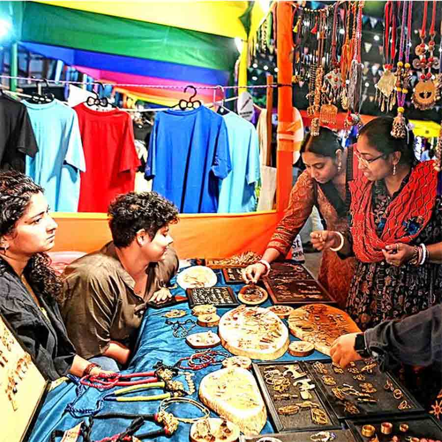 Sappho for Equality's fair at Jodhpur Park gave a special message