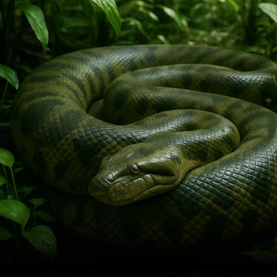 Sexual Cannibalism of Green Anaconda