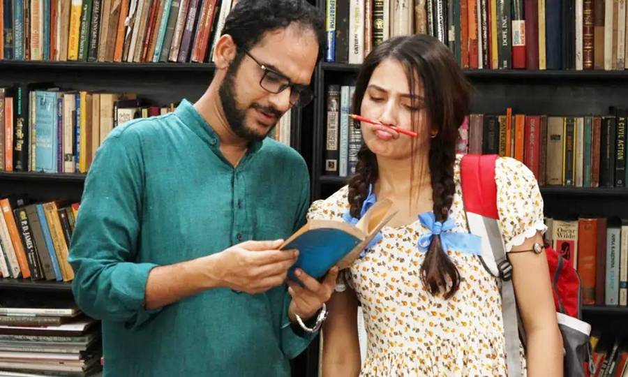 ‘পরিণীতা’ ছবিতে ঋত্বিক চক্রবর্তী, শুভশ্রী গঙ্গোপাধ্যায়।