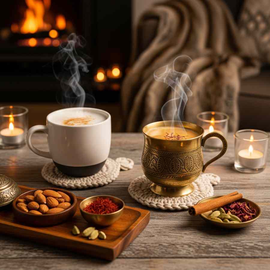 শীতের দিনের উষ্ণ পানীয় যা সুস্বাদু ও স্বাস্থ্যকর।