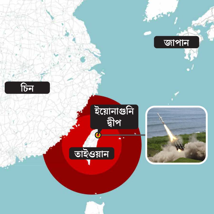 China lambasts Japan’s missile plans on Yonaguni Island which is just 110 Km from Taiwan