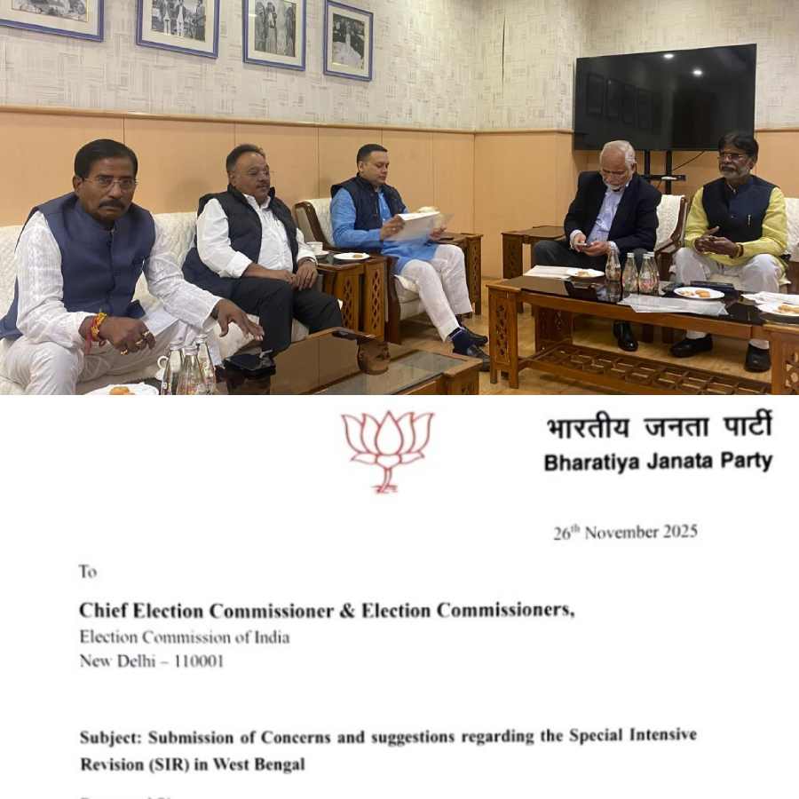 BJP delegation visits ECI to demand targeted communication with Matua Community and other Hindu migrant groups in West Bengal