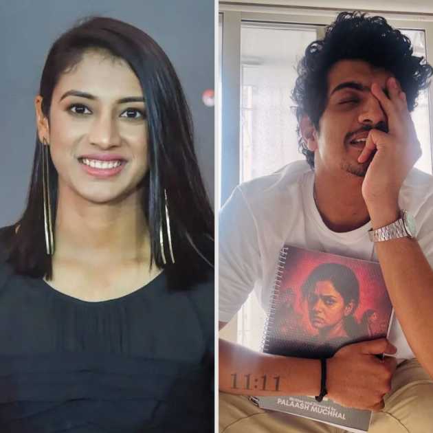 Palash Muchhal Spotted in mumbai Airport After his Wedding With Smriti Mandhana Postponed dgtl