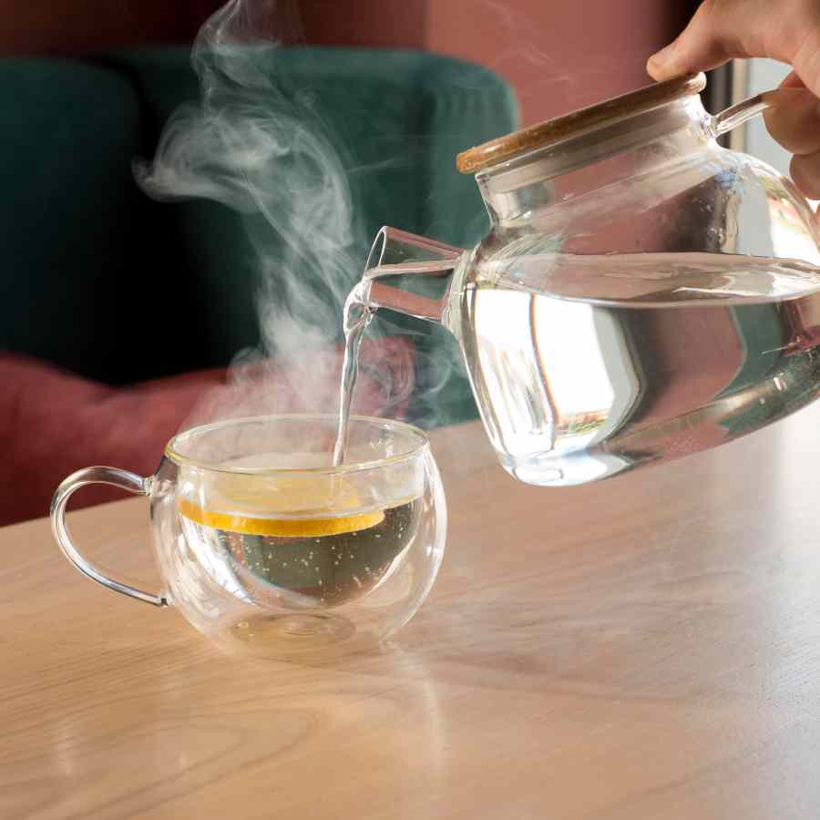 People with gallbladder issues, severe acidity may drink warm water with ghee for 30 days